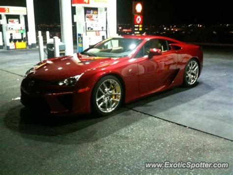 Lexus LFA spotted in Albuquerque, New Mexico on 09/19/2012