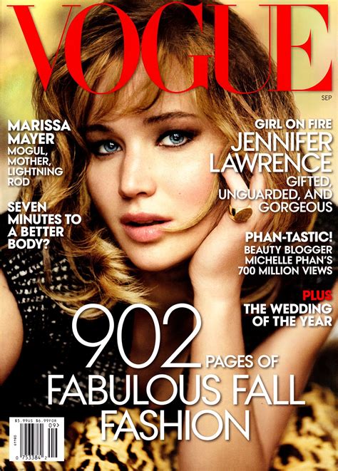 Jennifer Lawrence for Vogue US September 2013 | Fab Fashion Fix