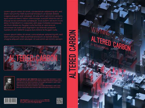 Altered Carbon book cover redesign on Behance