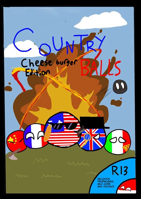 Country Balls Comic: Cheeseburger Edition - EmuIG_｜Comics - ART street