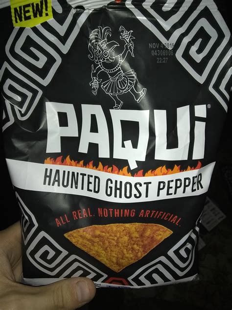 Paqui Haunted Ghost Pepper All Natural Chips : r/spicy