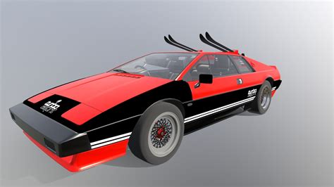 Delorian car 3D model (+ UV) LOTUS - Download Free 3D model by shatlykxfree [a18fd9d] - Sketchfab