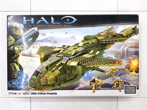 Mega Bloks Halo #96824 UNSC Pelican Dropship, 944pcs *Mint in Sealed ...