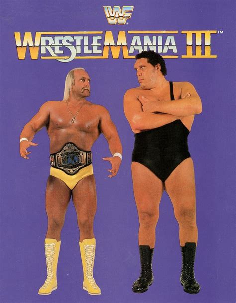 WrestleMania III (TV Special 1987) - IMDb