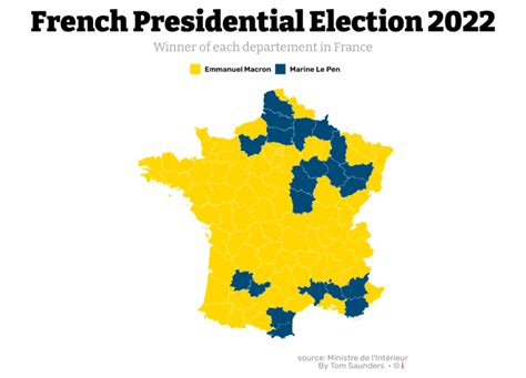 French Election 2022 Map