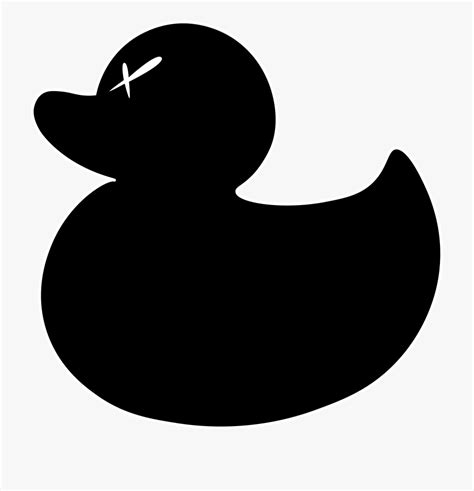 rubber duck silhouette clipart 10 free Cliparts | Download images on ...