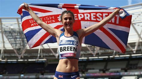 Paralympian Olivia Breen told sprint briefs "too short"