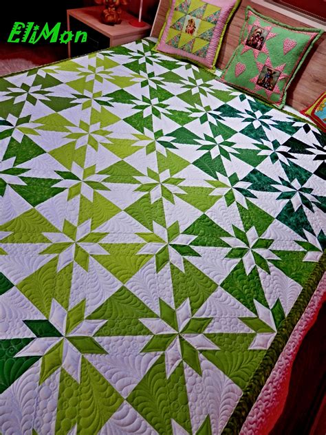 Hunters Star Quilt Pattern Quilting Quilts Blocks Printable Pinwheel ...