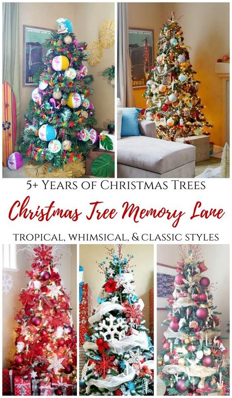 Christmas Tree Memory Lane | Christmas tree themes, Christmas tree ...