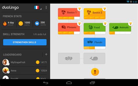 Duolingo Updated in Google Play, Brings Tablet Optimization and Leaderboards – Droid Life