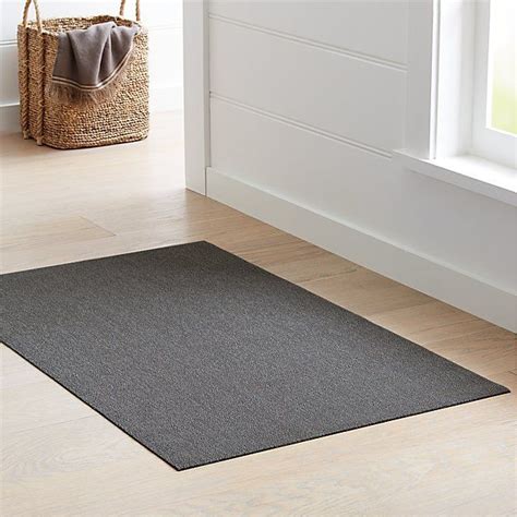 Chilewich ® Heathered Fog Woven Floormat | | Chilewich, Crate and barrel, Custom furniture