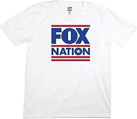 Amazon.com: Fox News Fox Nation Official T-Shirt (XX-Large, White): Clothing