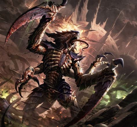 Tyranid Carnifex vs Xenomorph Queen - Battles - Comic Vine