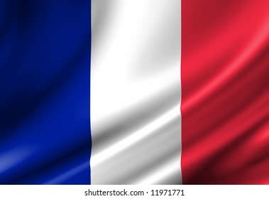 French Flag Waving Wind Stock Illustration 11971771 | Shutterstock