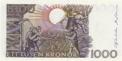 Sweden 1000 Swedish Krona banknote 1992 King Gustav Vasa|World Banknotes & Coins Pictures | Old ...