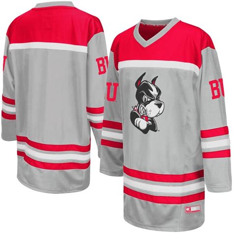 Boston University Colosseum Youth Hockey Jersey - Scarlet - Fanatics.com