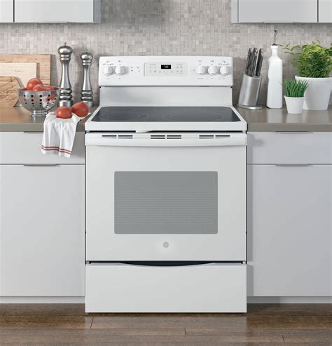 Customer Reviews: GE 5.3 Cu. Ft. Self-Cleaning Freestanding Electric Convection Range JB700DJWW ...