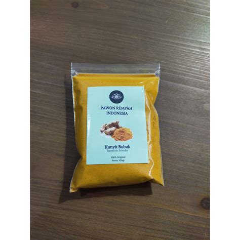 Jual Kunyit Bubuk (Turmeric Powder) 100 gram | Shopee Indonesia