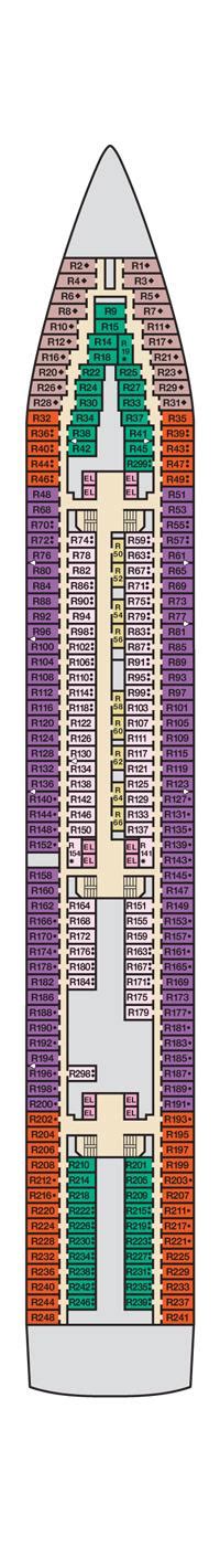 Carnival Inspiration Deck Plans