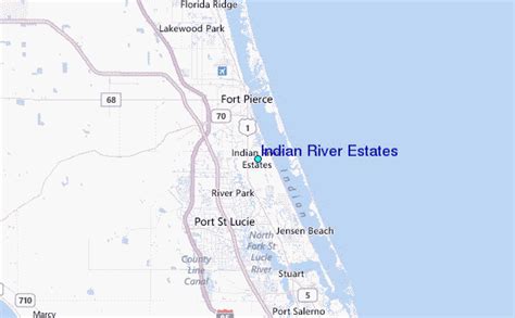 Indian River Estates Tide Station Location Guide