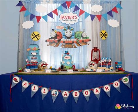 Thomas the Train Birthday Party Ideas | Photo 1 of 44 | Thomas birthday, Thomas birthday parties ...