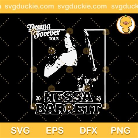 Nessa Barrett Merch Skull SVG, Nessa Barrett Mucsic Tour SVG