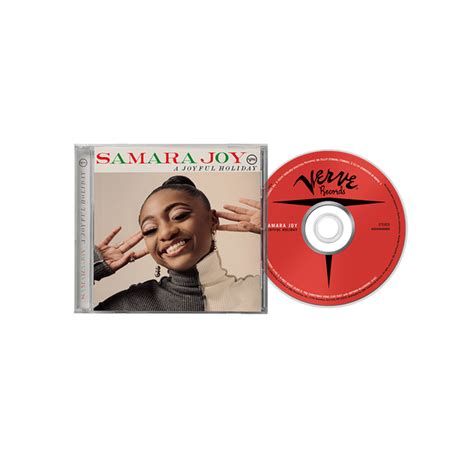 Samara Joy: A Joyful Holiday CD – Verve Center Stage Store