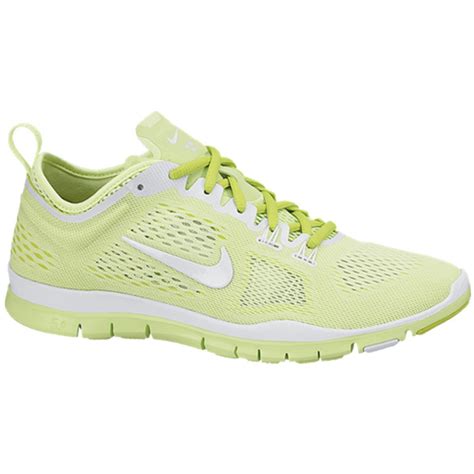 Nike Womens Free 5.0 TR Fit 4 Breath Training Shoes - Lime Green ...