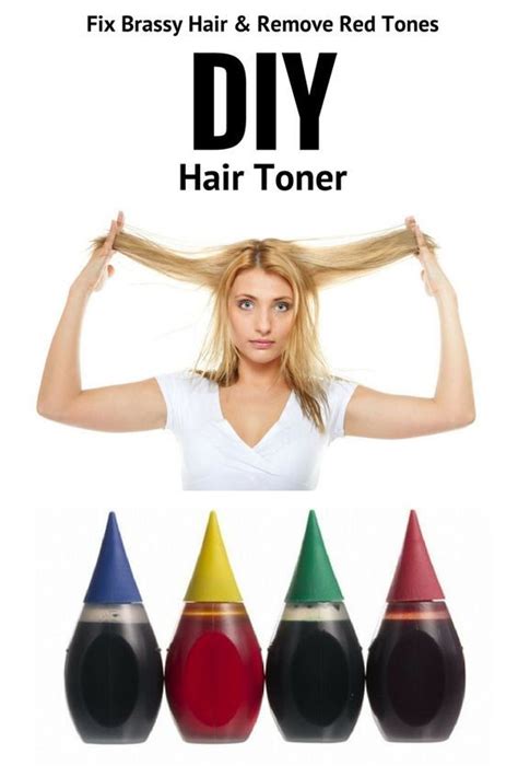 DIY Hair Toner: Fix Brassy Hair with Food Coloring & remove unwanted tones using ingredients ...