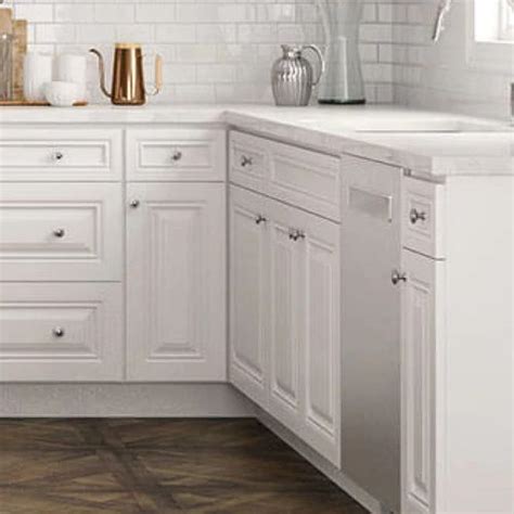 White RTA Kitchen Cabinets - Park Avenue White - Ready to Assemble ...