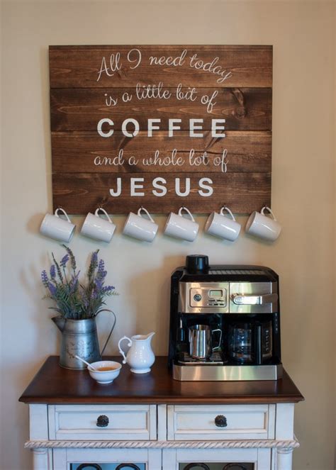 15 Great Home Coffee Station Ideas for Your Morning Buzz - The ART in LIFE