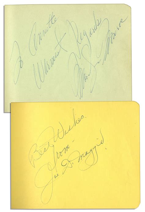 FREE APPRAISAL for a Marilyn Monroe Autograph at Nate D. Sanders