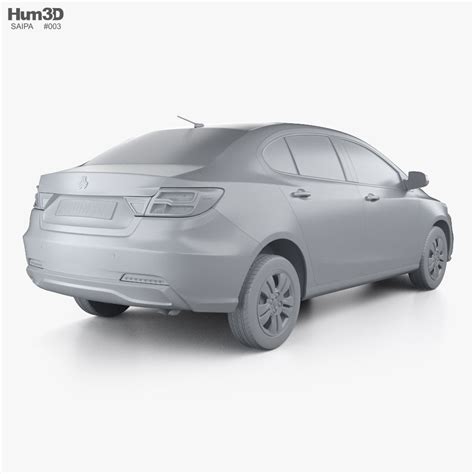 Saipa Shahin 2024 3D model - Download Sedan on 3DModels.org