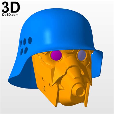 Jin Roh The Wolf Brigade Helmet | 3D Model Project #3523 | Do3D