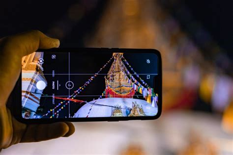 Swayambhunath Stupa at night - Photo #1622 - #photoNepal