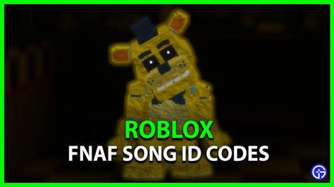 Five Nights At Freddy's Id Code - Aliyah Gomez