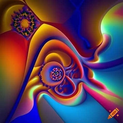 Clever and creative fractal art on Craiyon