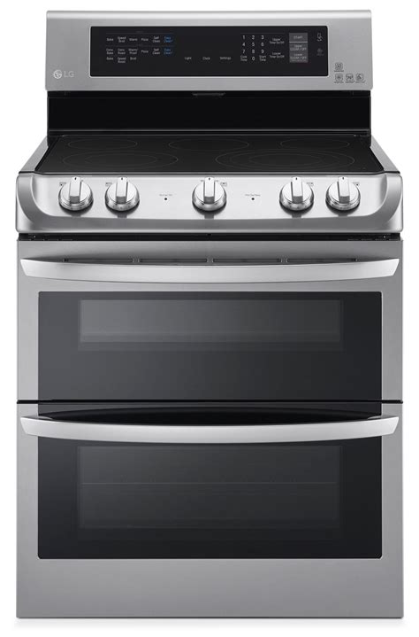 LG 7.3 Cu. Ft. Electric Range with Double Oven – Stainless Steel | The Brick