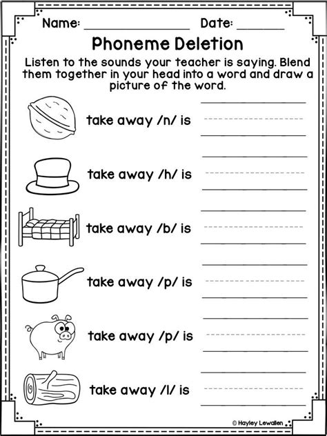 Phonemic Awareness Activities For 2Nd Grade