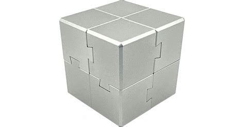 Slump Cube (Aluminum) | More Metal Puzzles | Puzzle Master Inc