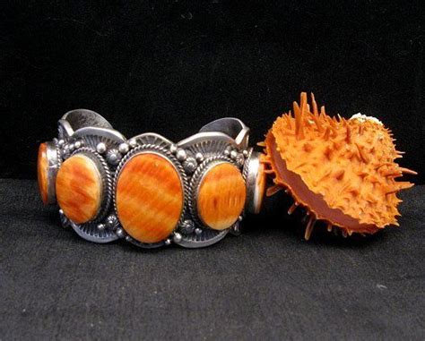 Wide Navajo Native American Spiny Oyster Silver Cuff Bracelet, Gilbert Tom | Silver cuff, Silver ...