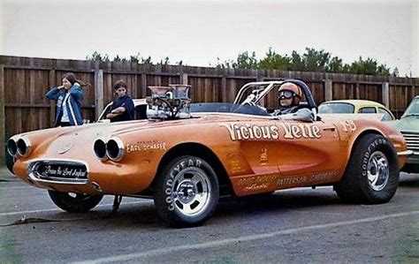 Corvette Gasser | Drag racing cars, Sports car racing, Vintage racing