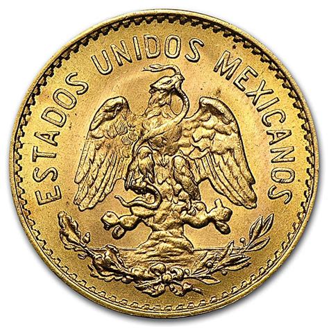 Mexico Gold 5 Pesos - Various Years - 0.1205 oz