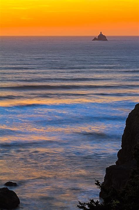 Tillamook Rock Lighthouse Photograph by Ken Stanback