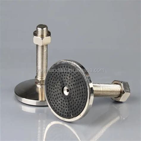 Stainless Steel Vibration-damping Swivel Leveling Mount/feet 4" Base - Buy Swivel Leveling Mount ...