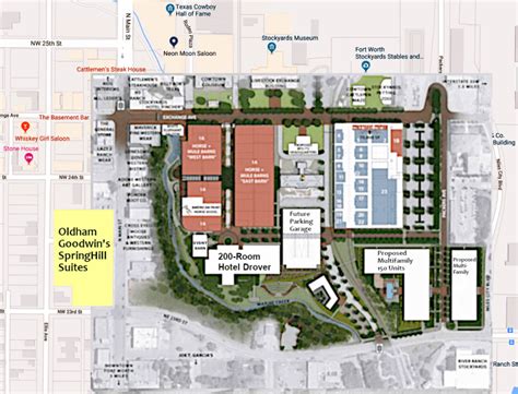 Fort Worth Stockyards Map - Alaine Leonelle