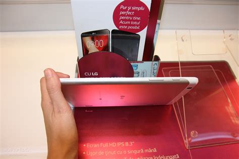 LG G Pad 8.3 Tablet Hands-On – Photo Gallery