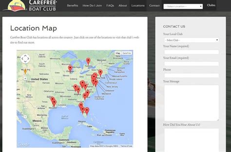 Location Map — Carefree Boat Club | Location map, Boat, Map
