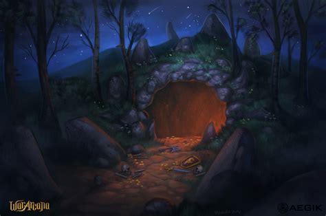 Dragon cave by Amanda-Kihlstrom on DeviantArt