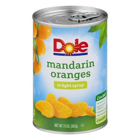 Save on Dole Mandarin Orange Segments in Light Syrup Order Online ...